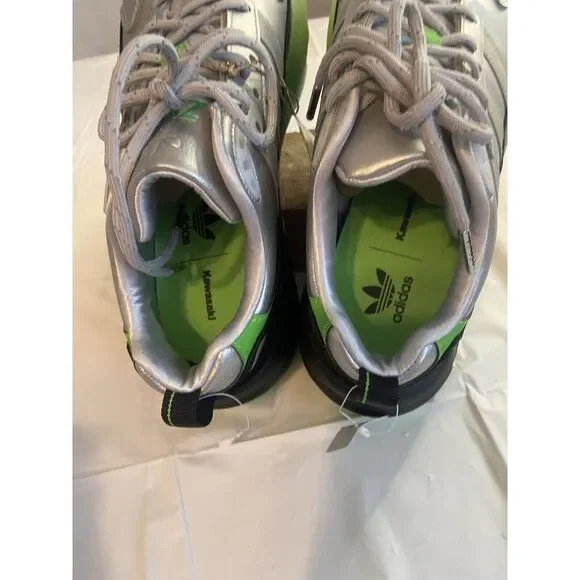 adidas gazelle silver green womens Shop Grey Mens Zx 22 Boost Lace Up Sneakers  Shoebacca